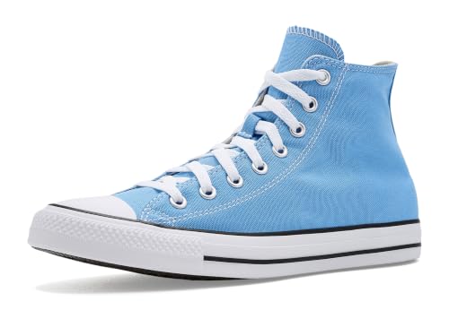 Image of Converse, Unisex, Chuck Taylor All Star Canvas High-Top Sneakers, Light Blue, Men