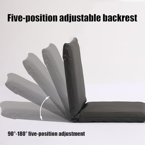 Chaise de sol robuste pliable contre le mal de dos en télétravail