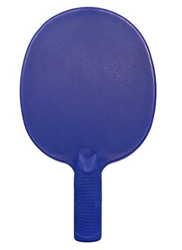 Plastic Ping Pong Paddles - Complete Set Of 4 Durable Multi-Color, Blue, Red, Green, Yellow Paddles For Kids Or Outdoor Tables At Camp, Vacation, Rec Centers. Textured For Easy Grip And Light Spin. #TOP1