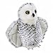 Bearington Blizzard Plush Snowy Owl Stuffed Animal, 10 inches