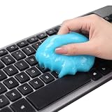 KAFZEL Gel limpiador para coches, kit de herramientas universales, gel limpiador de teclados, espátula para limpiar el teclado del coche