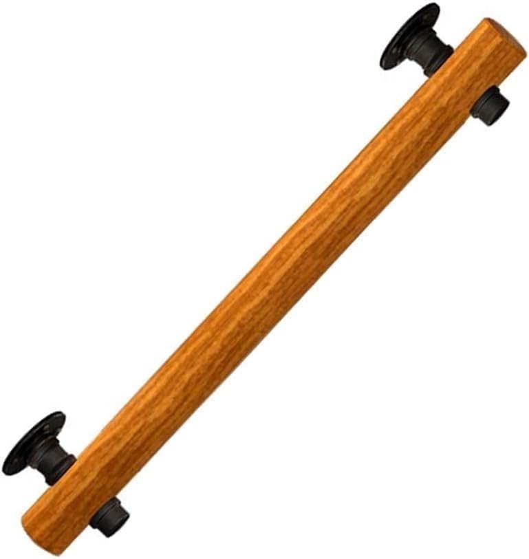 Rampe d'escalier en bois massif 50 cm pour couloir et accès intérieur PMR