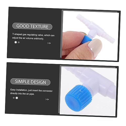 Válvulas de control pequeñas para acuarios Cabilock con conector de tubo 7