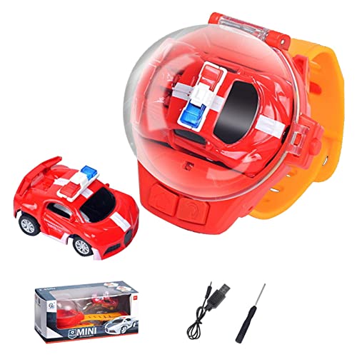 Mini relógio controle RC brinquedo carro - Carros RC removíveis no relógio - Brinquedos educativos d