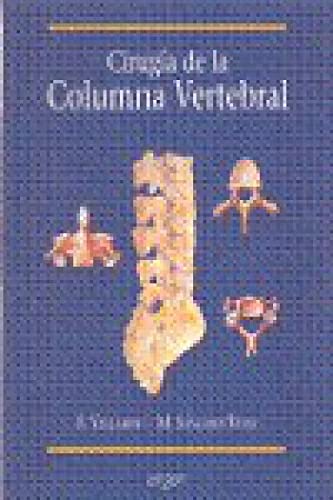 Portada de Cirugía de la columna vertebral