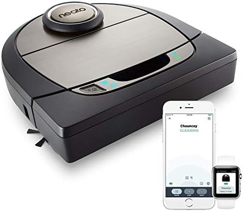 Neato Robotics D7 Intelligent Robot Vacuum - Compatible with Alexa - Robot Vacuum Cleaner with Charging Station, Wi-Fi and App