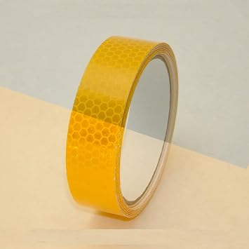 Oralite Reflexite 5900 HIP Prismatic-Grade Reflective Tape 1 in. x 15 ft. Yellow