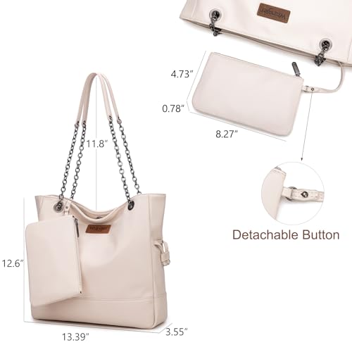 Bolso Tote Wrangler para Mujer, 2 Piezas con Pouch Removible miniatura 3