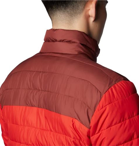 Columbia Jaqueta masculina Powder Lite II, Sail Red/Spice, XGG