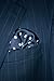 Royal Silk Black Polka Dot Silk Pocket Square 100% Silk - Full-Sized 16