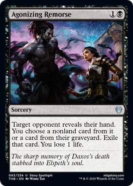 Magic: The Gathering - Agonizing Remorse - Foil - Theros Beyond Death