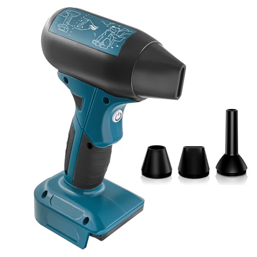 Mini Jet Dry Blower Fan for Makita 18V – 130,000 RPM Cordless Handheld Air Duster (No Battery)