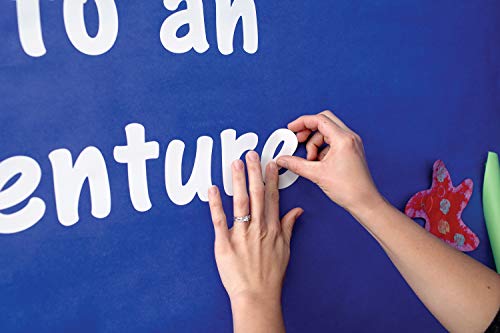 Pacon Letras maiúsculas e minúsculas autoadesivas de 10 cm, 154 unidades, verde (51697)