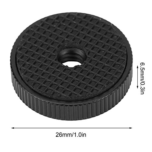 Hot Shoe Mount Metall 1/4 Zoll Gewinde Schraube Mutter Mount Adapter für Blitzfotografie
