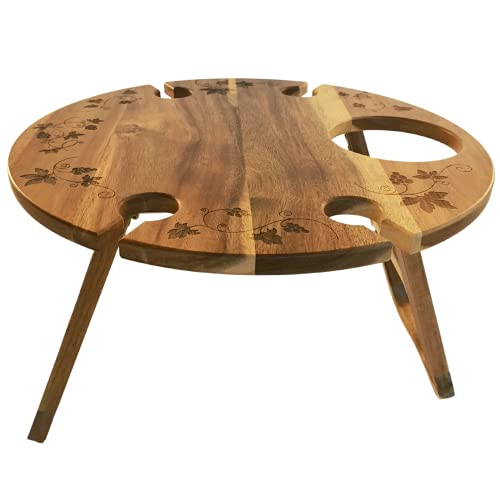 Deluxe Outdoor Wine Picnic Table
