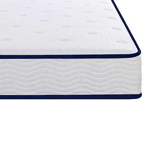 Primasleep 9Inch Hybrid Tight Top Spring Mattress King Size-Blue Piping,Certipur-Us,Gel Memory Foam,Tight Top #TOP4