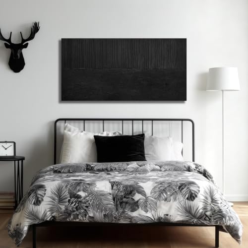 aburaeart Minimalist Wall Decor for Living Room Large Abstract Wall Art Bedroom Black Painting Wall Art for Dining Room 29 x 58 Inch by aburaeart - Used condition - Image 7