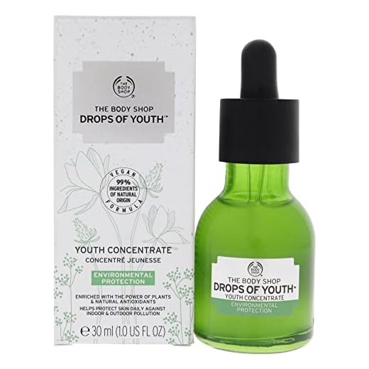 The Body Shop Nutriganics Drops of Youth unisex, Nutriganics vårdkoncentrat för en yngre hud 30 ml, 1-pack (1 x 30 ml)