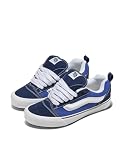 Vans Unisex Knu Skool Trainer, Granatowy prawdziwy biały, 43 EU