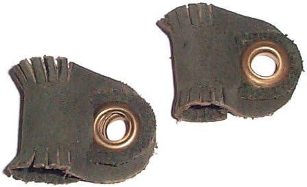 Falconry aylmeri anklets for Medium birds.Barn Owl, Male Harriss etc (pair)