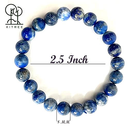 Image of HEALING AND SEMI-PRECIOUS CRYSTAL STONE BRACELET 8 MM ROUND FOR FENSHUI