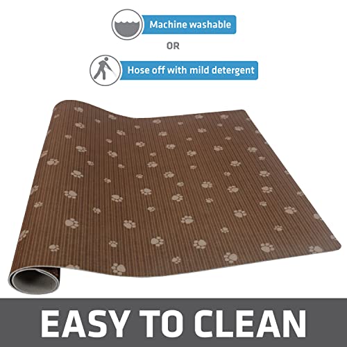 Drymate Dog Crate Mat, 27" x 42", Brown
