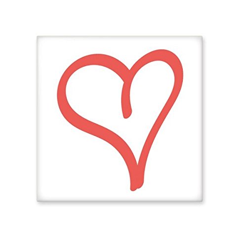 Carreau céramique rouge Saint-Valentin pour décor de cuisine