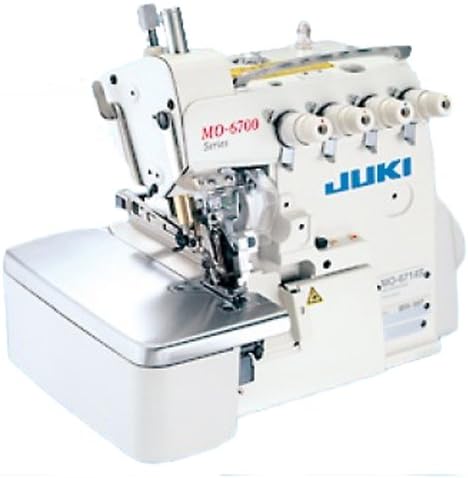 Juki MO-6743S 3Needle 6Thread Ind Hybrid Serger, 3.2-4.8mm Overlock Safety Stitch Machine MO6743 7mmFootLift .8-4mmSL PowerStand 7000RPM AutoOil