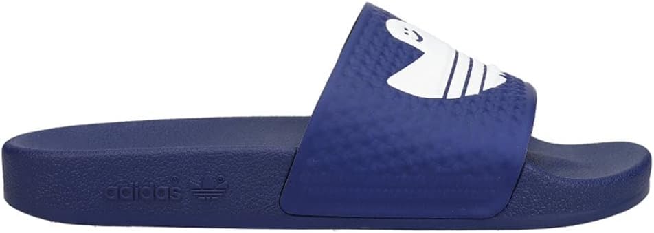 adidas Mens Shmoofoil Slide Sandals Sandals Casual - Blue - Size 5 M