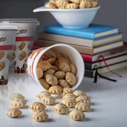 Biscolata Mood Milk 6 Cups Cookies, 1.23 oz (Pack Of 190104157080)