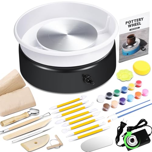 Pottery Wheel for Adults Beginners Kids - 6" Variable Speed