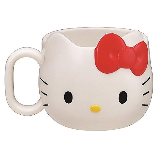 Sanrio Taza de resina KD1, 1 unidad (paquete de 1), Hello Kitty
