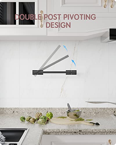Wzkaly Paper Towel Holder, Adhesive Paper Towel Holder Under Cabinet Self-Adhesive Or Wall Mounted Sus304 Stainless Steel For Kitchen Bathroom Farmhouse Barbecue Laundry (Matte Black) #TOP1