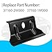 Car Battery Hold Down Tie Bracket Clamp Battery Clamp Hold Down Bracket Replace 37160-2W000 37160-1M000 Compatible with Hyundai Sonata Azera Santa Fe Tucson and Kia Forte Sedan Forte Koup Optima