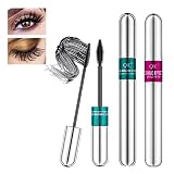 2 PCS Thrive Vibely Mascara 5X Longer Waterproof Superstrong and Long-Lasting No Clumping 4D 2 in 1
