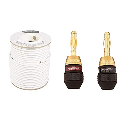Basics 14-Gauge Oxygen-Free Copper Speaker Wire #TOP11
