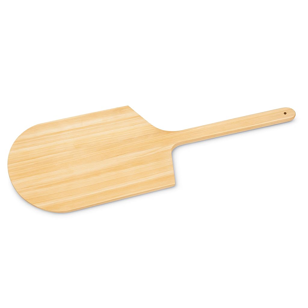 Wooden Pizza Peel by Glownary – 20" x 21 7/8", Wood, Natural Wood, Model 407ppw202142