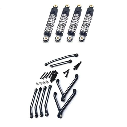 Amortisseur RC pour FCX24 1/24 hydraulique en aluminium avec tige de traction
