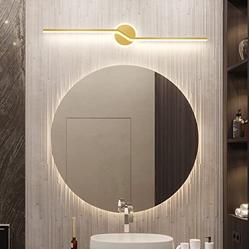 Luces frontales de espejo LED para evitar sombras al maquillarse en baño 2