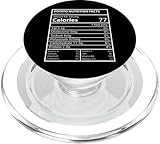 Información nutricional de la Patata Diseño de gráficos de Alimentos informativos PopSockets PopGrip para MagSafe