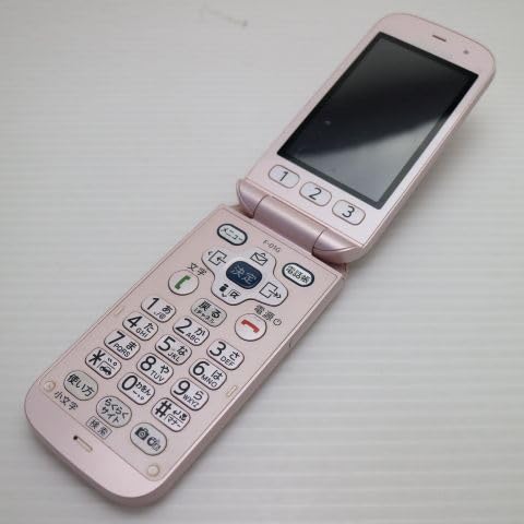 Amazon | FUJITSU FOMA らくらくホン ベーシック4 F-01G ピンク