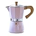 Gnali & Zani VEZ006/IND/PINK Venezia - Cafetera de espresso, color rosa, 6 tazas, cafetera expreso de aluminio