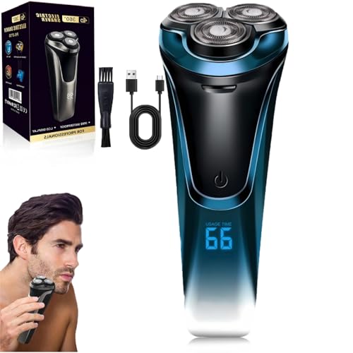 Snapbuy Electric Razor Pro, Waterproof, 90-Min, 4D Rotary