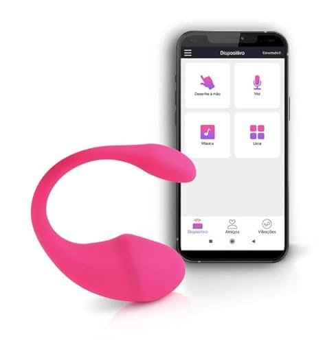 Vibrador Go Vibe Eva Connect Vibrador Controle por Aplicativo 10 Intensidades Recarregável Lacrado e