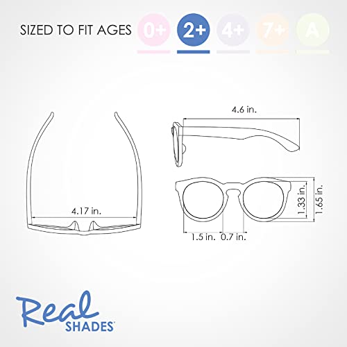 Real Shades Chill Unbreakable Kids Sunglasses - Uv Protection Shatterproof Lens Flexible Frame Sunglasses For Kids Boys Girls, Cheetah, Kid 4+ #TOP2