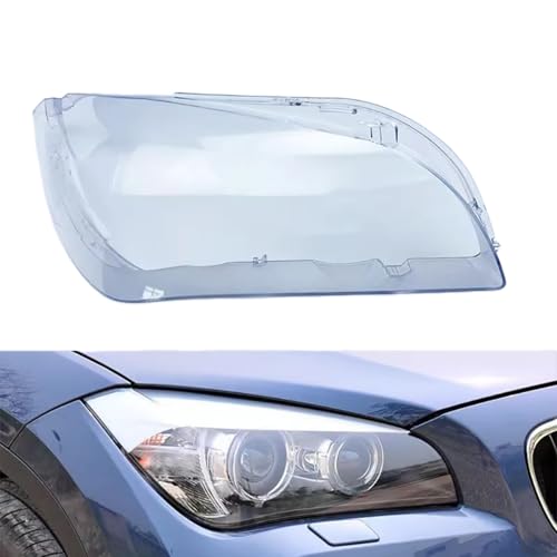 Cache de phare BMW X1 E84 2010-2015 en plexiglass transparent pour optique droit - 2