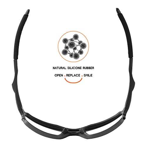 Image of Replacement Rubber Kits Earsocks & Nosepieces Compatible with Oakley Triggerman OO9266