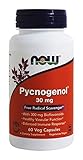 NOW Foods - Pycnogenol Free Radical Scavenger 30 mg. - 60 Vegetable Capsule(s)