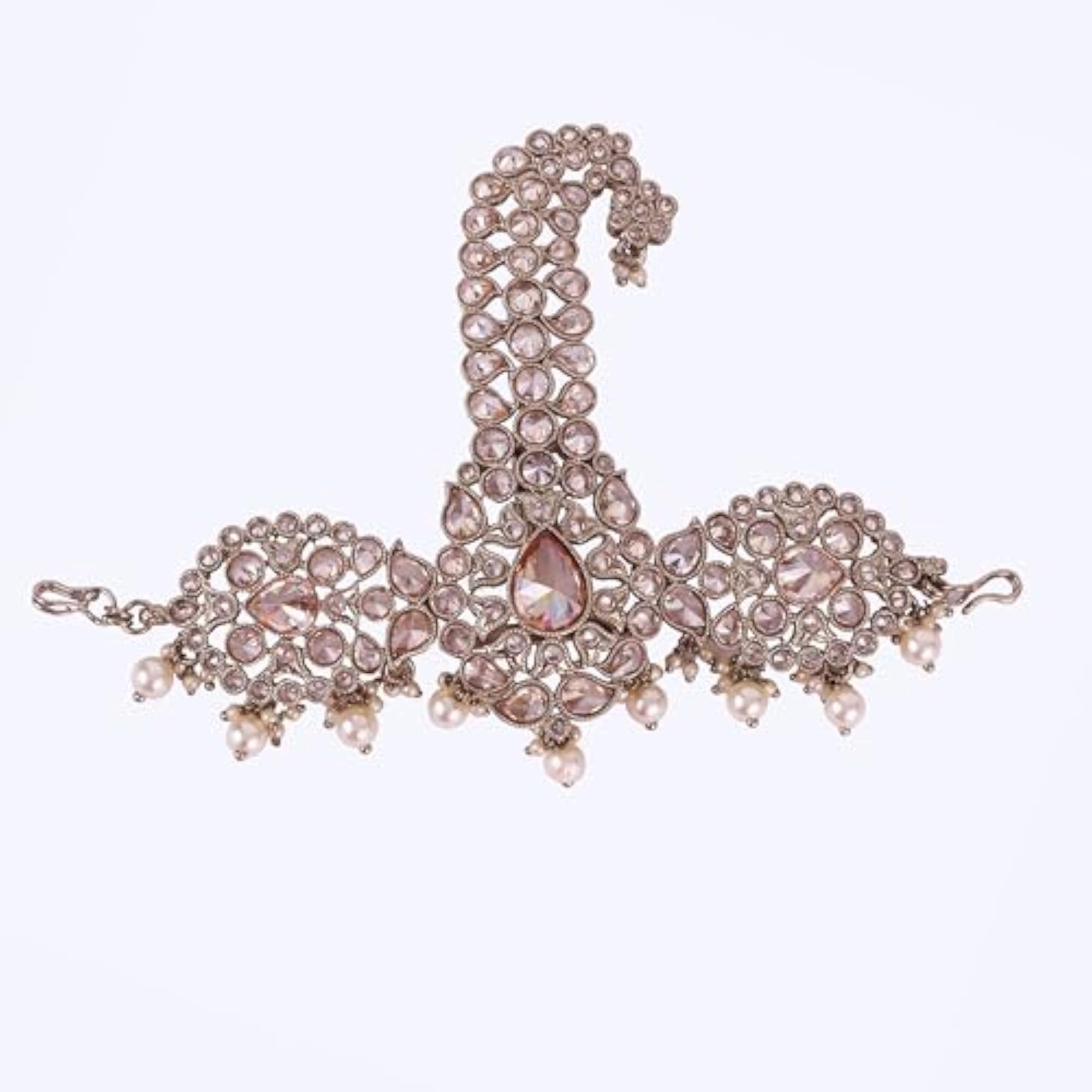 Gold Plated Pagdi Wedding Safa Kalgi for Groom