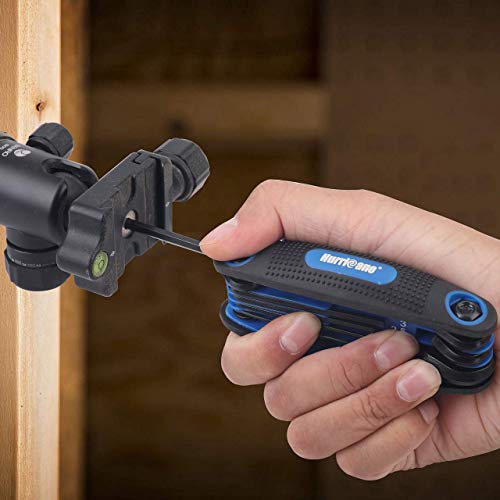 image for Hurricane 25 Piece Folding Hex Key Set, SAE, Metric, Torx, Chrome Vana